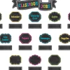 Chalkboard Brights Classroom Jobs Bulletin Board Set