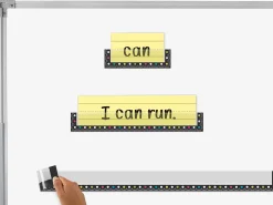 Chalkboard Brights Magnetic Sentence Strip Pockets