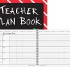 Chalkboard Lesson Plan Book