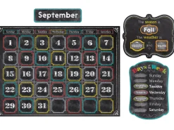 Chalk It Up! Calendar Bulletin Board Set
