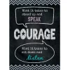 Chalk It Up! Courage Poster