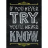 Chalk It Up! If You Never Try, You’ll Never Know Poster