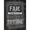 Chalk It Up! Never Fail Poster