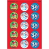 Christmas Peppermint-Scented Stickers