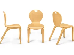 Classic Birch Classroom Stacking Chairs