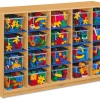 Classic Birch 20-Cubby Storage Unit