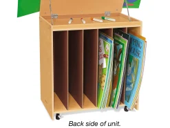 Classic Birch Magnetic Write & Wipe Big Book Center