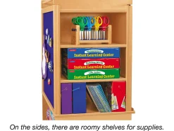 Classic Birch Store-It-All Teaching Center