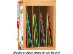 Classic Birch Store-It-All Teaching Center