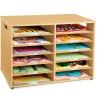 Classic Birch Tabletop Communication Center