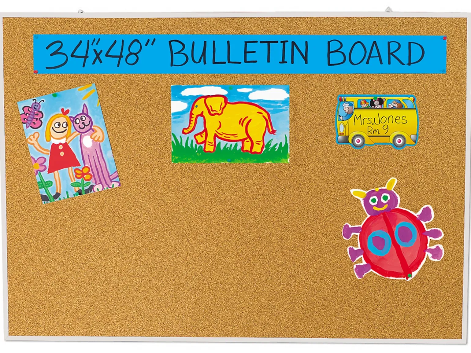 Classroom Bulletin Board - 34" x 48"