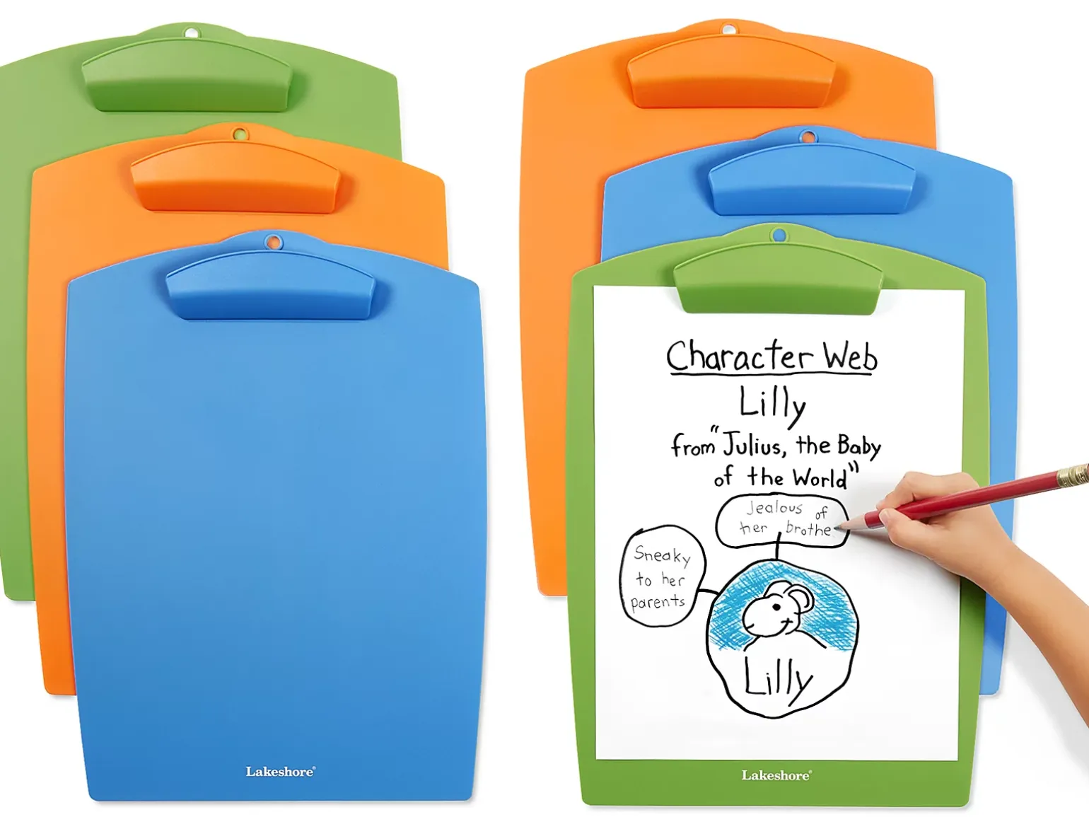 Classroom Clipboards - Set of 6