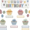 Classroom Cottage Birthday Bulletin Board Set
