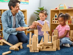 Classroom Hardwood Unit Blocks - Builder Set