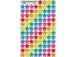 Colorful Sparkle Star Stickers