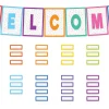 Colorful Welcome Bulletin Board Set