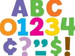 Color Splash 3" Punch-Out Letters