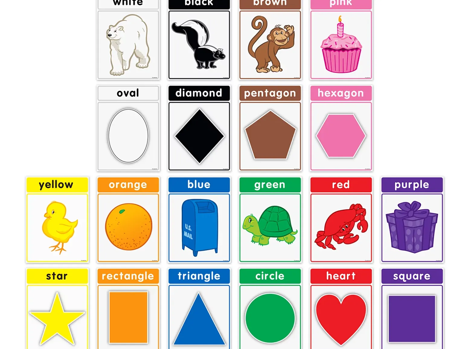 Colors & Shapes Bulletin Board Set