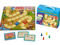 Comparing Fractions Grab & Play Game - Gr. 3-4