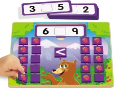Comparing Numbers Flip & Solve Board