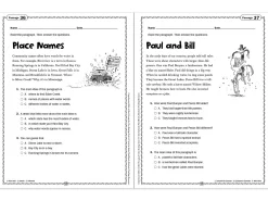 Comprehension Skills Workbook - Gr. 3
