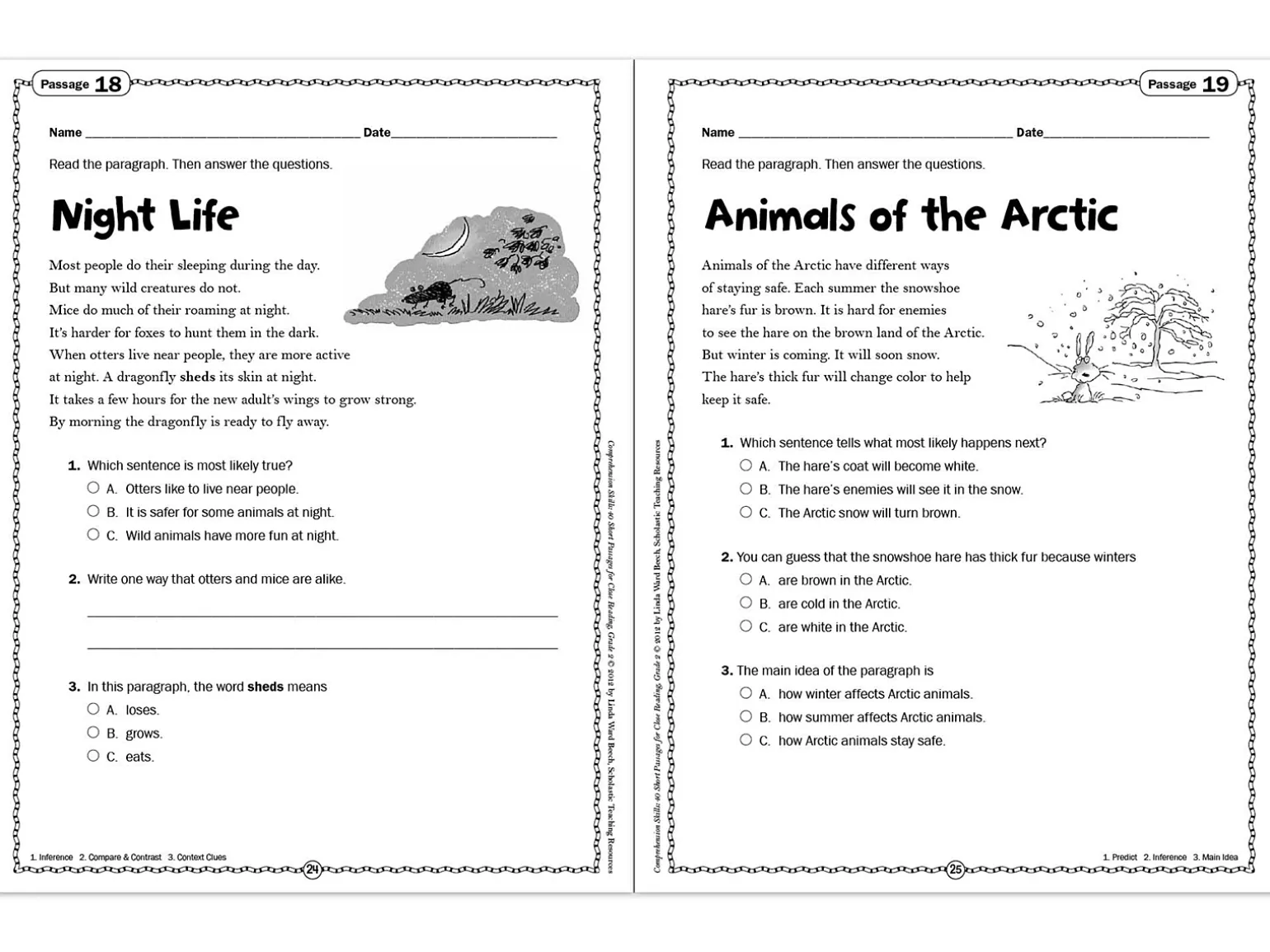 Comprehension Skills Workbook - Gr. 2