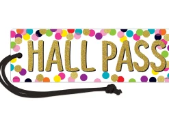 Confetti Magnetic Student Hall Pass