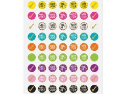 Confetti Motivational Mini Stickers