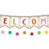 Confetti Welcome Pennant Bulletin Board Set