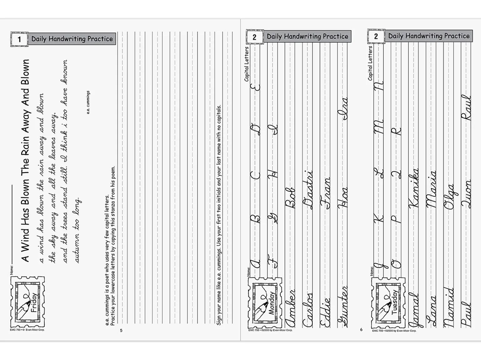 Contemporary Cursive Daily Handwriting Practice Workbook