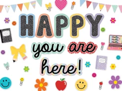 Cool for School Happy You Are Here Bulletin Board Set