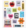 Cool for School Motivational Stickers