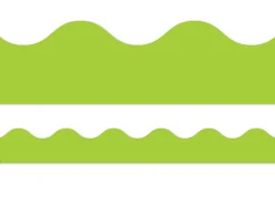 Core Decor Lime Scalloped Border