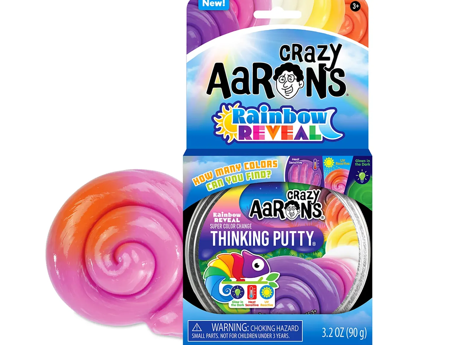 Crazy Aaron’s Rainbow Reveal Putty