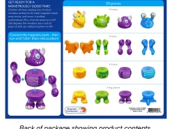 Create & Play Magnetic Monsters