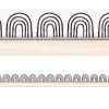 Creatively Inspired Black & White Rainbow Border