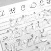 Cursive Writing Template - Uppercase Letters