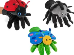 Cute Critters Glove Puppets Set