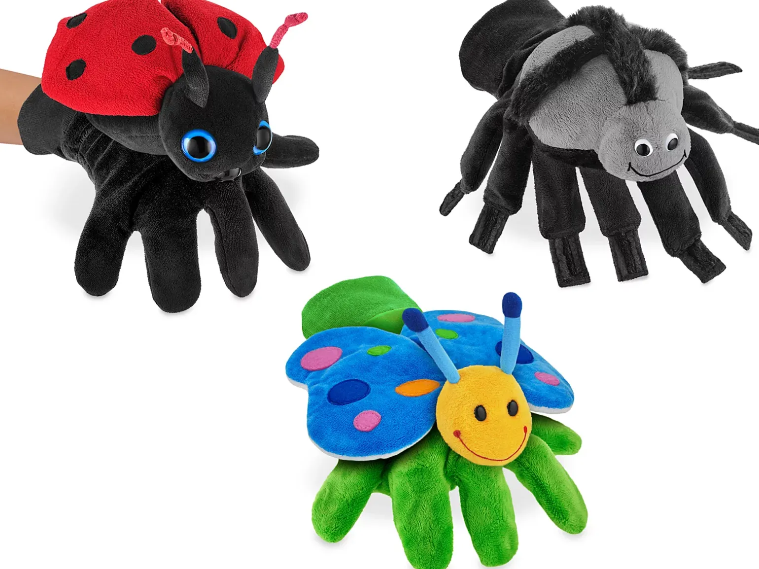 Cute Critters Glove Puppets Set