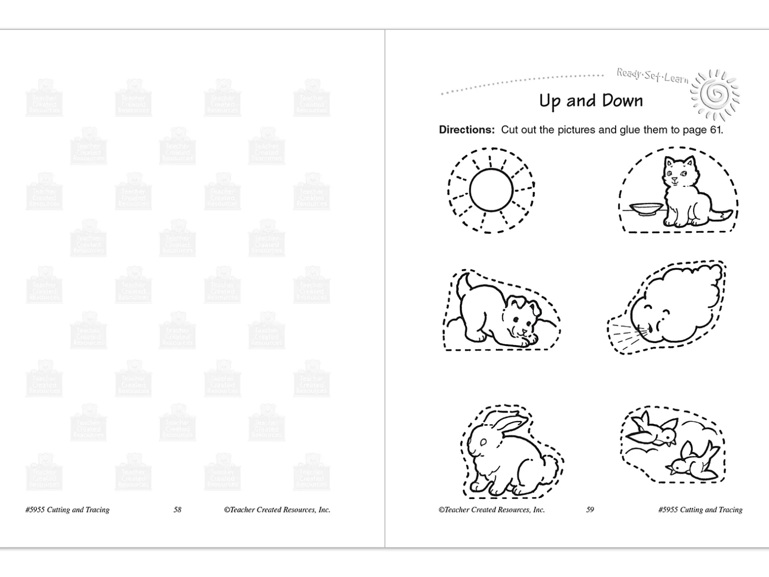 Cutting & Tracing Activity Book