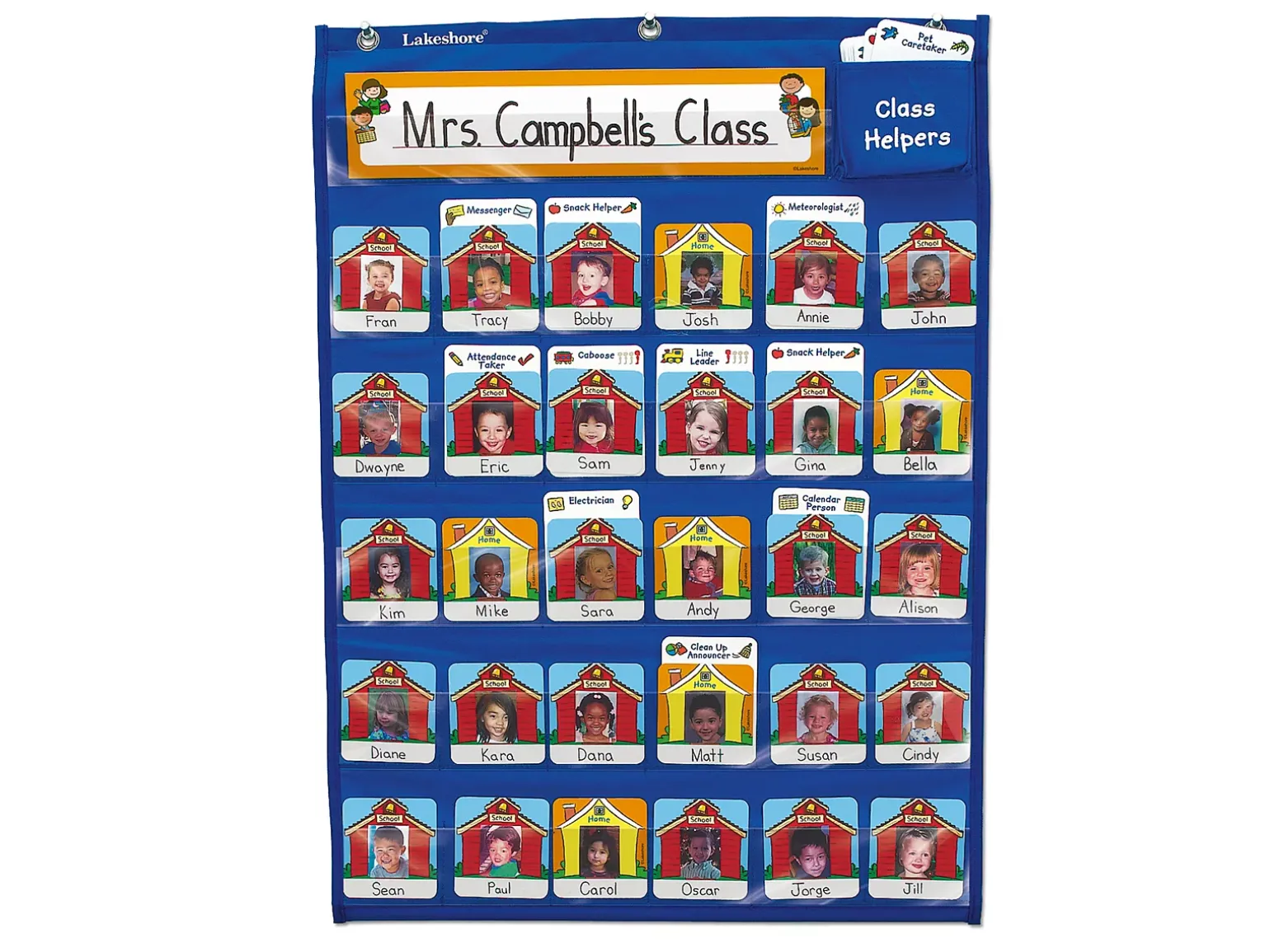 Daily Attendance & Classroom Helpers Chart