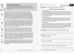 Daily Reading Comprehension Activities Workbook - Gr. 6