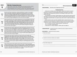 Daily Reading Comprehension Activities Workbook - Gr. 5