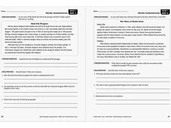 Daily Reading Comprehension Activities Workbook - Gr. 4