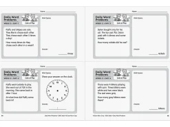 Daily Word Problems Workbook - Gr. 2