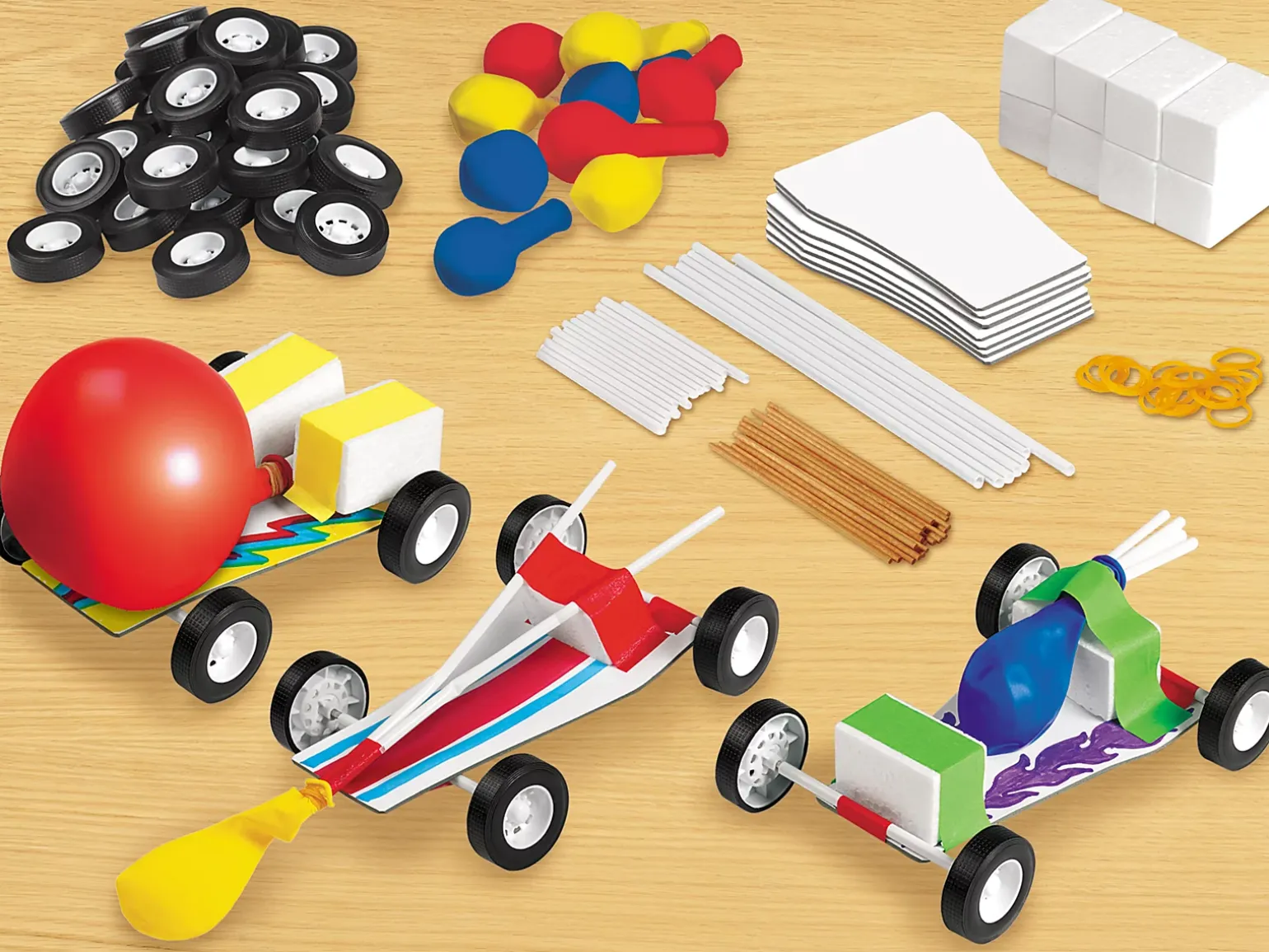 Design & Play STEAM Cars Kit