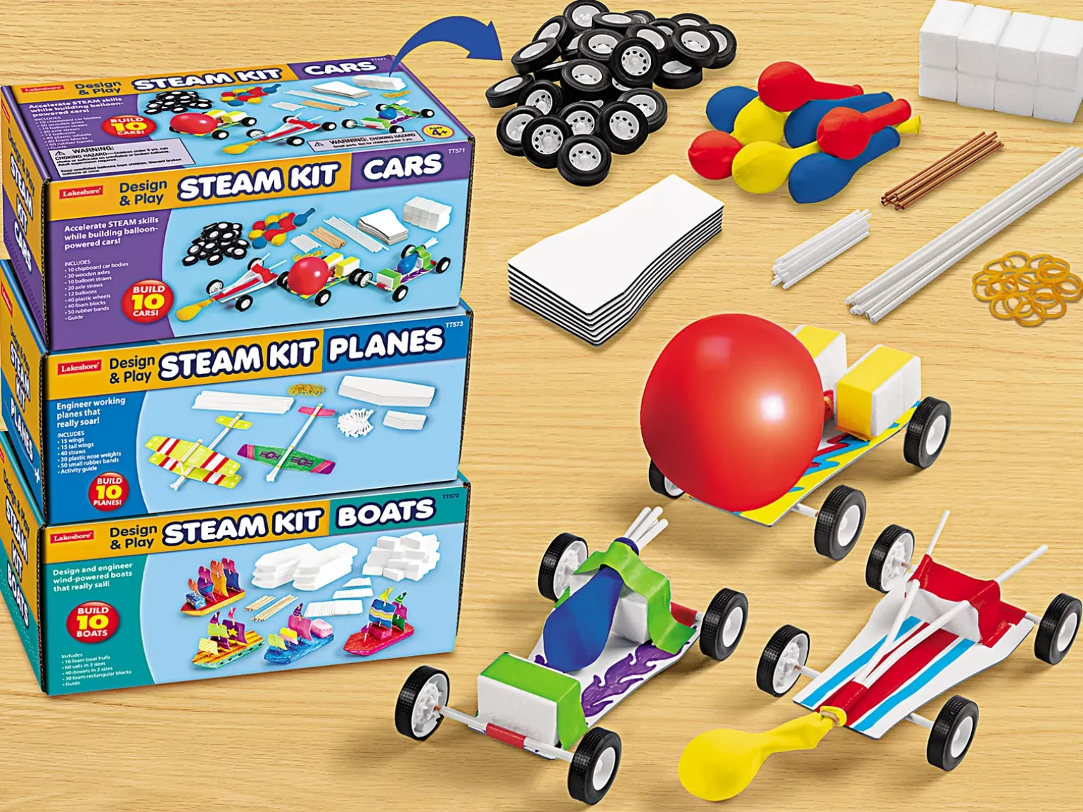 Design & Play STEAM Kits - Complete Set