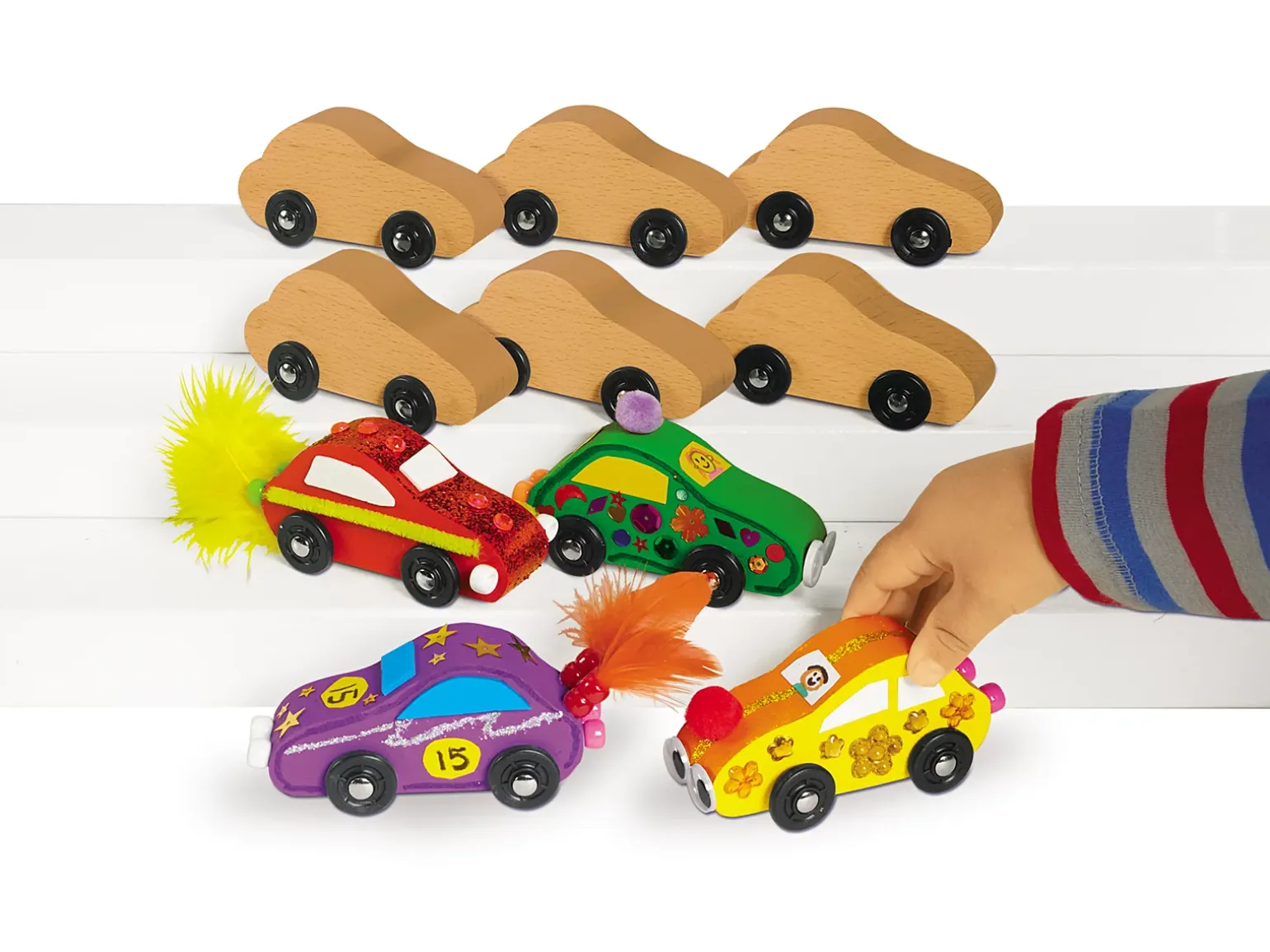 Design-Your-Own Cars - Set of 10