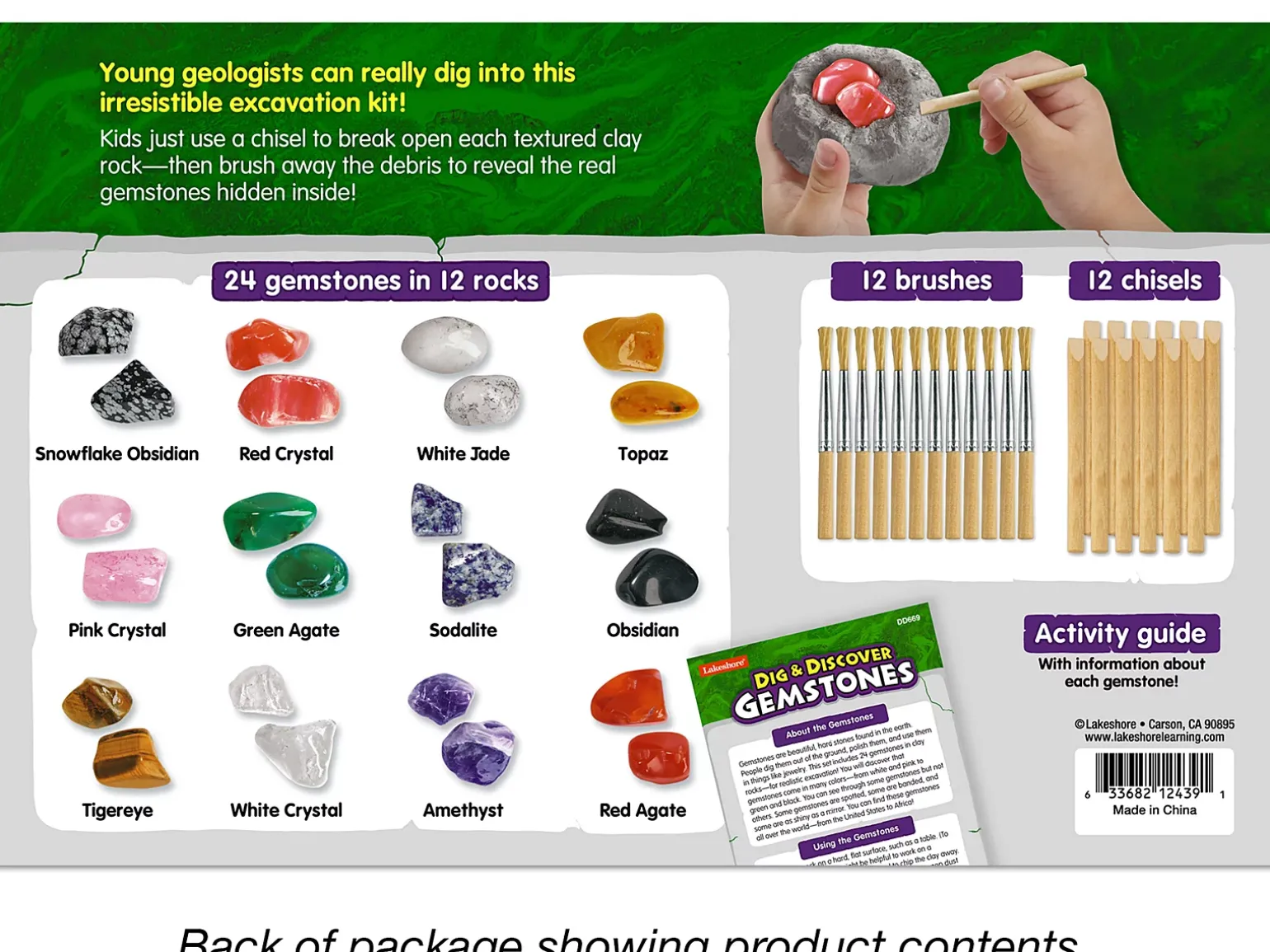 Dig & Discover Gemstones