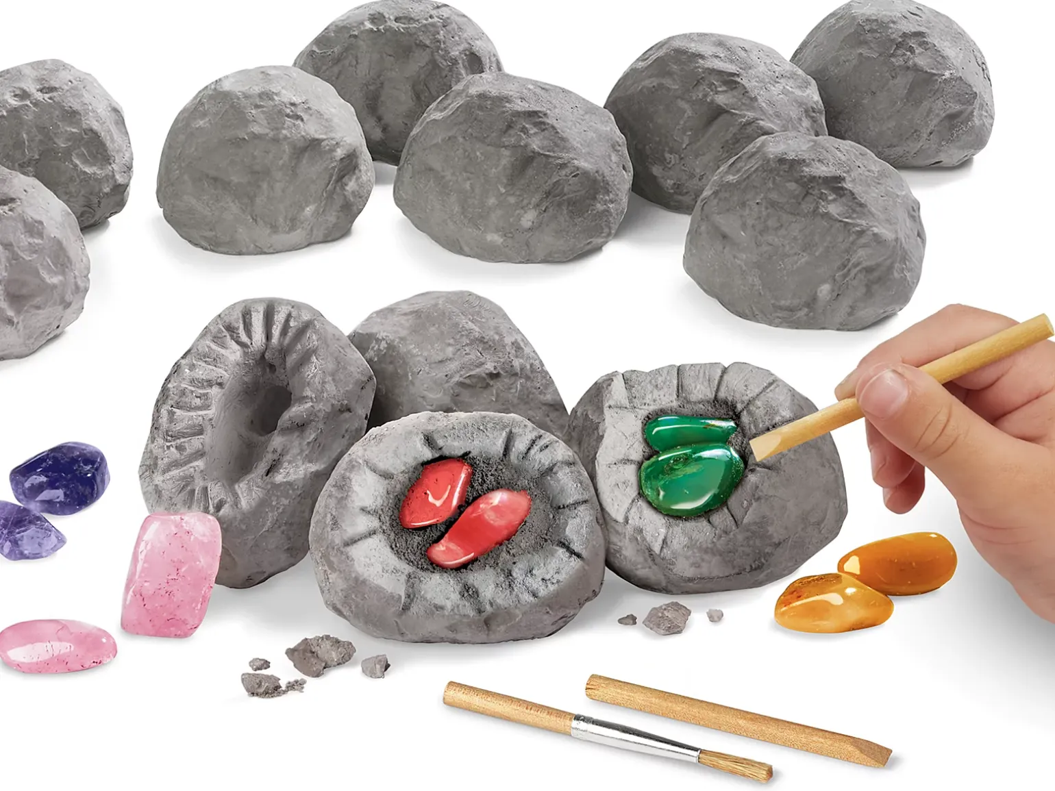 Dig & Discover Gemstones